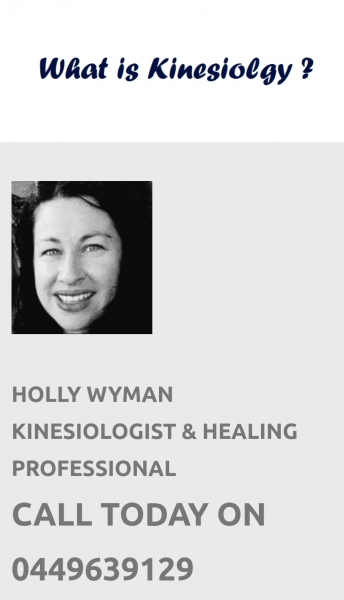 Holly Wyman therapist on Natural Therapy Pages