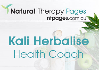 Kali Herbalise Health Coach therapist on Natural Therapy Pages