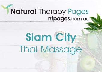 Siam City Thai Massage therapist on Natural Therapy Pages