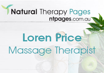 Loren Price therapist on Natural Therapy Pages