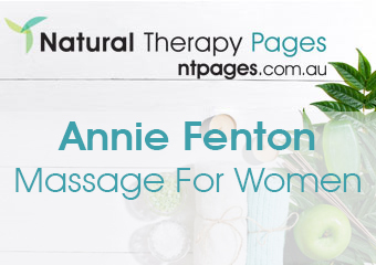 Annie Fenton therapist on Natural Therapy Pages