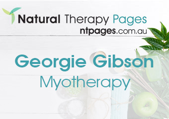 Georgie Gibson therapist on Natural Therapy Pages