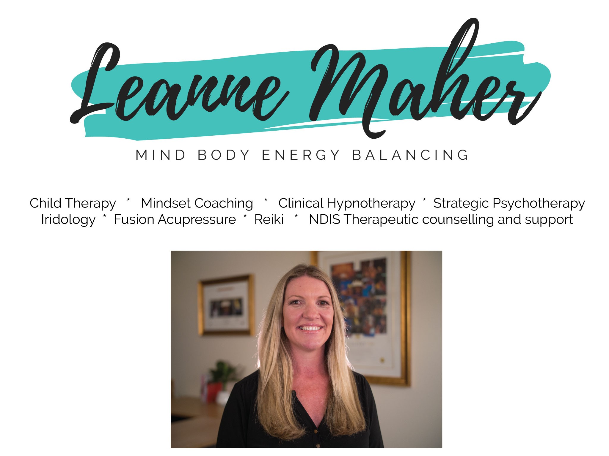 Leanne Maher therapist on Natural Therapy Pages
