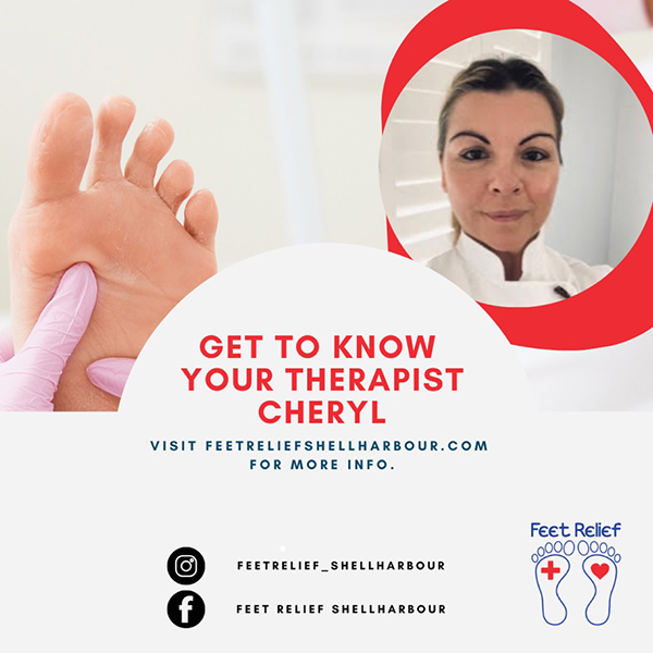 Feet Relief Shellharbour therapist on Natural Therapy Pages