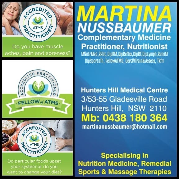 Martina Nussbaumer therapist on Natural Therapy Pages