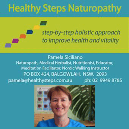 Pamela Siciliano therapist on Natural Therapy Pages