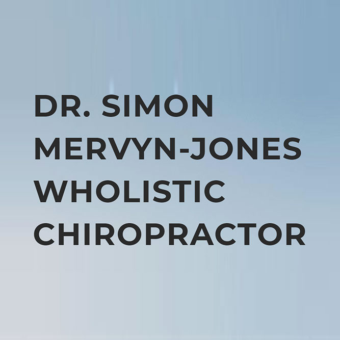 Dr. Simon Mervyn Jones Wholistic Chiropractor therapist on Natural Therapy Pages