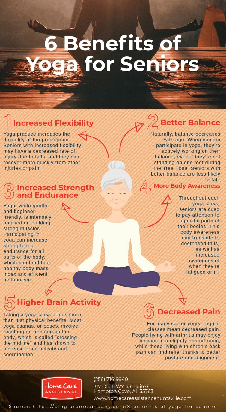 Benefits of yoga for seniors