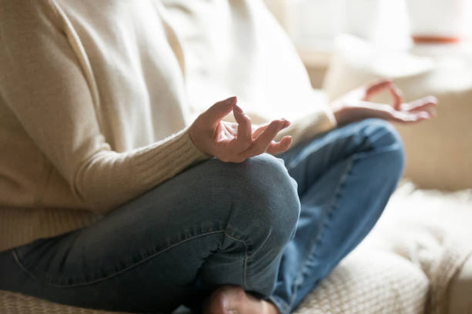 Meditation eliminates negative thoughts and feelings that come with addiction withdrawal