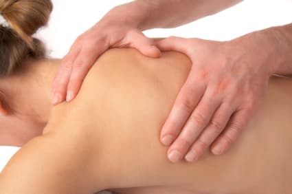 Learning different massage techniques
