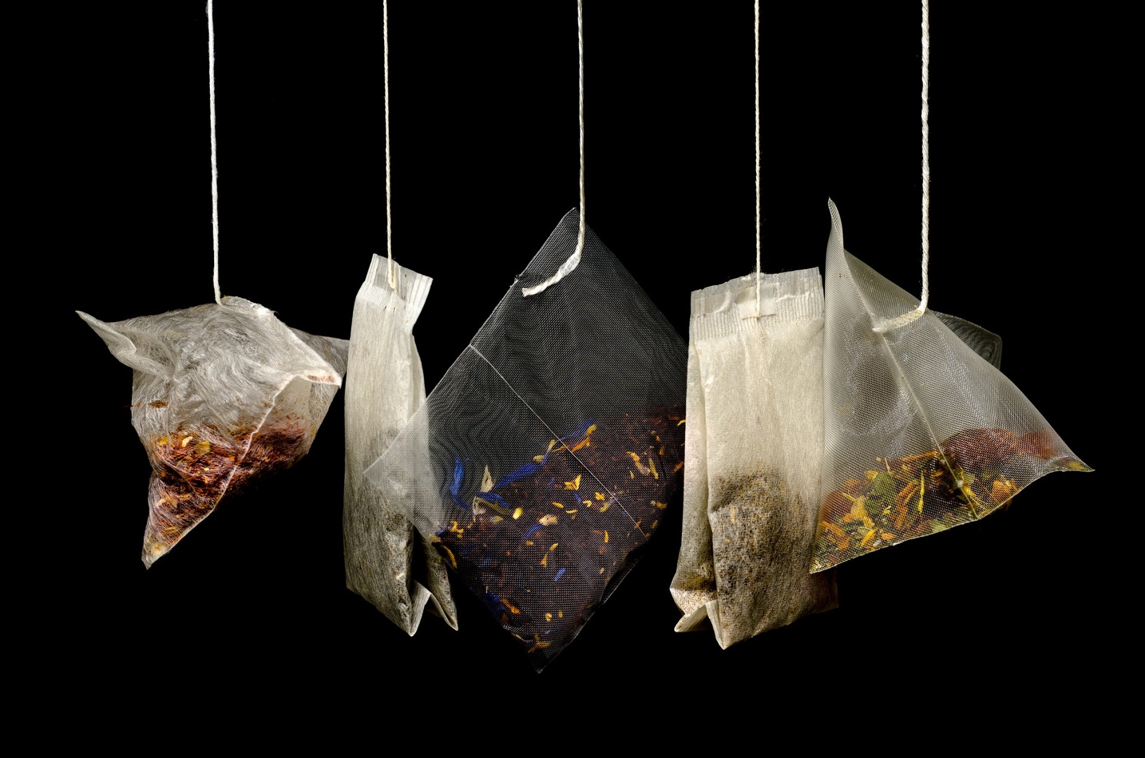 Lemon myrtle tea in tea bags