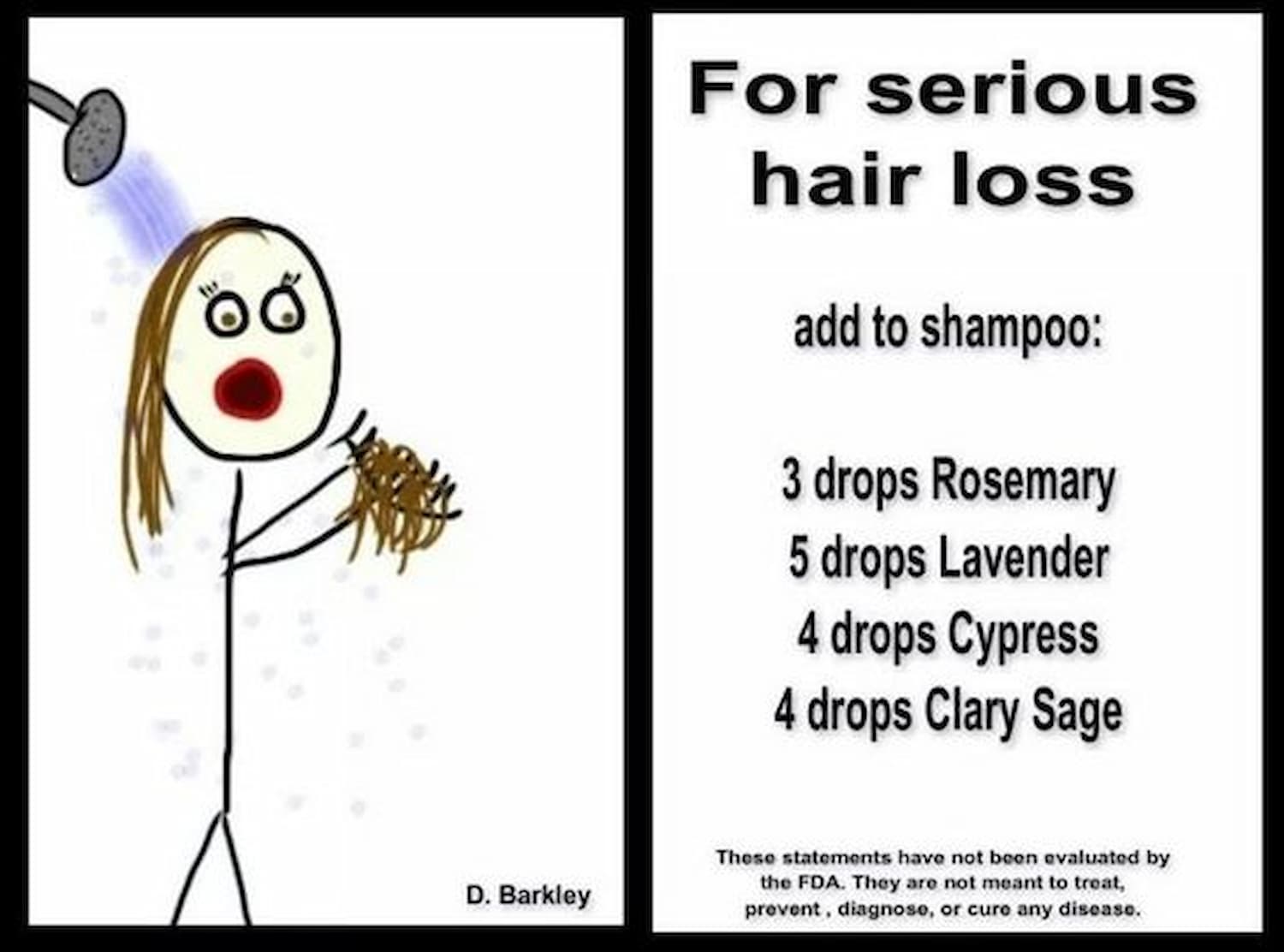 Top 4 essential oils for severe alopecia