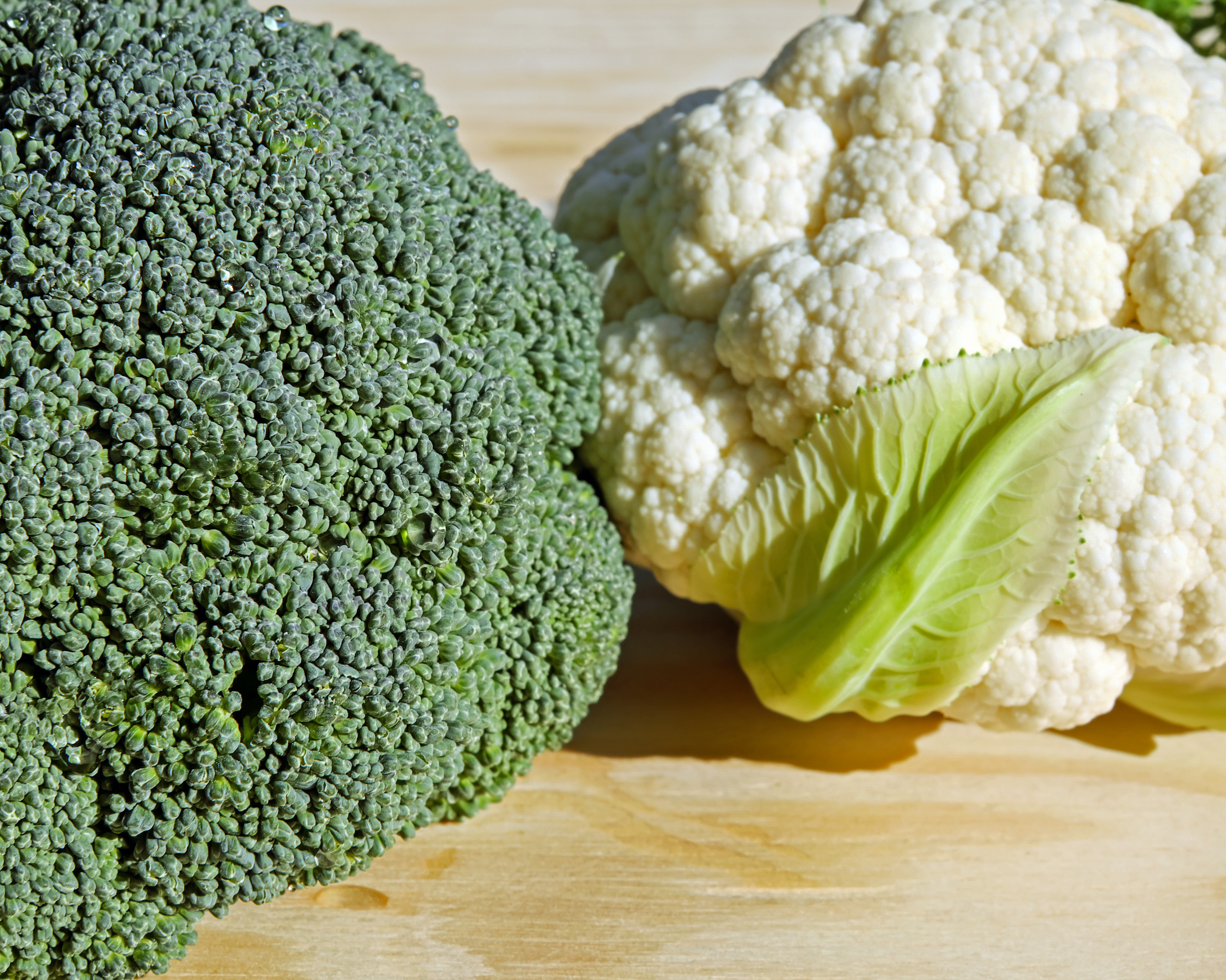 Health benefits of cauliflower & broccoli
